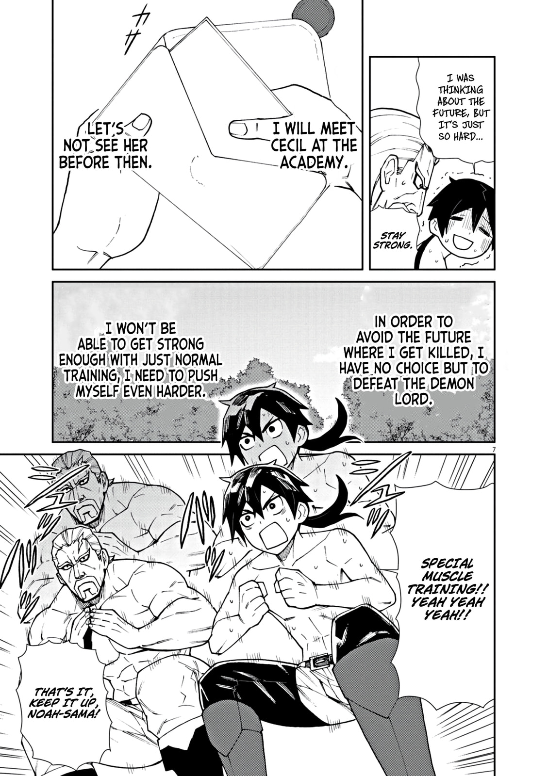 I Was Reincarnated as an Evil Noble in a Game and Became Unparalleled With My Overpowered Muscles – Chapter 2 page 7