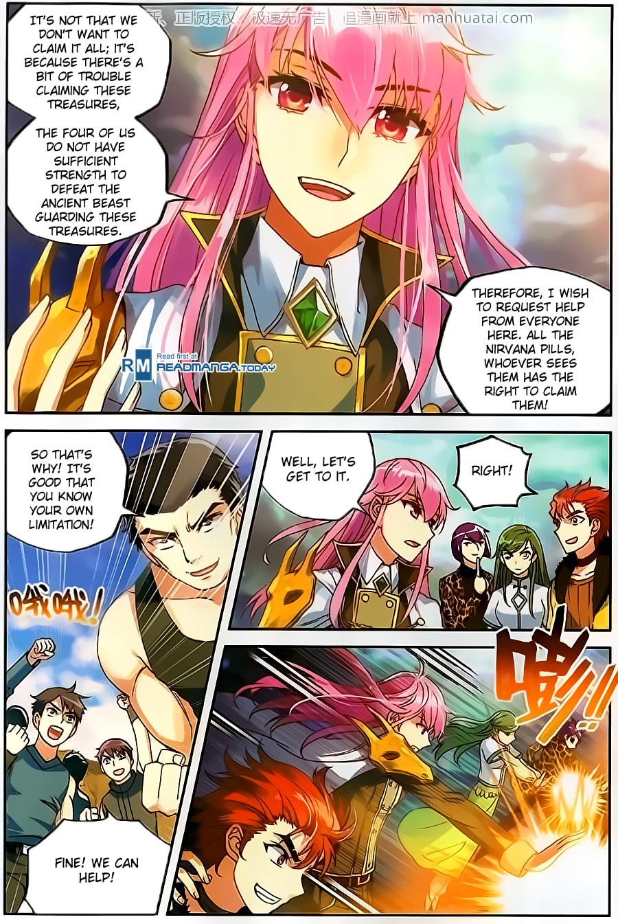 Treasure and the Primordial Blood Bat Dragon page 7