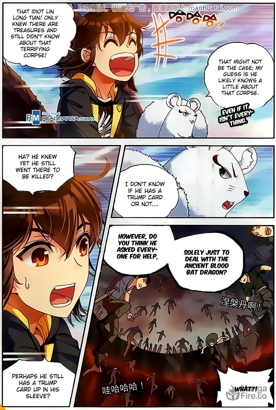 Treasure and the Primordial Blood Bat Dragon page 19