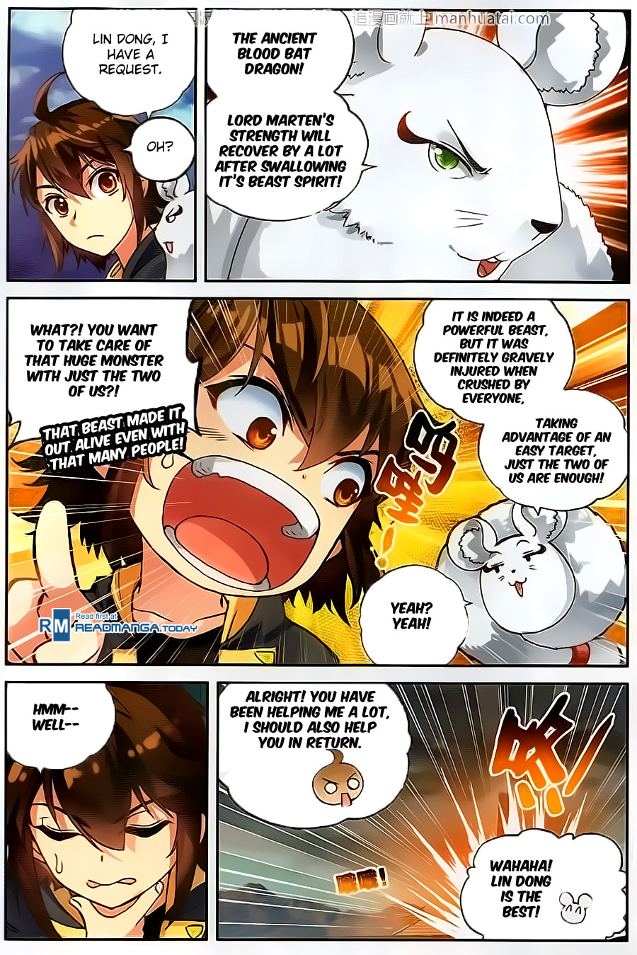 Treasure and the Primordial Blood Bat Dragon page 15