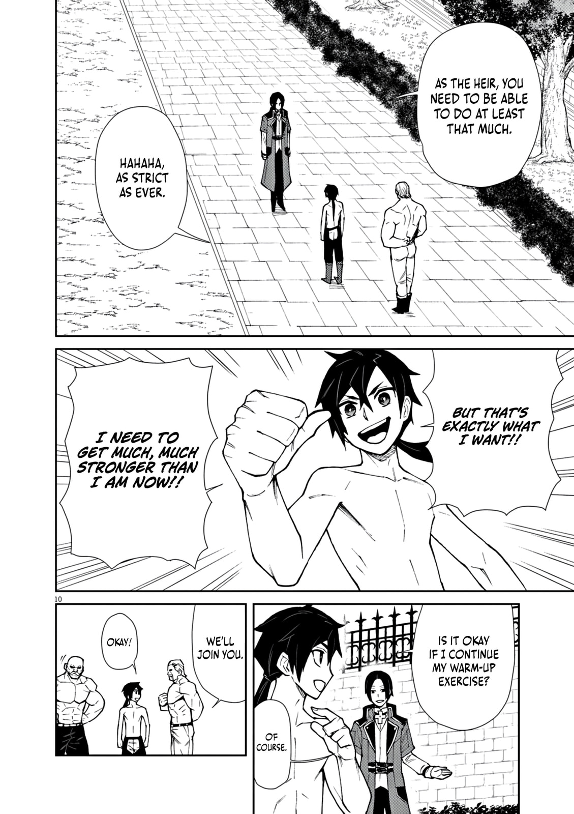 I Was Reincarnated as an Evil Noble in a Game and Became Unparalleled With My Overpowered Muscles – Chapter 2 page 10